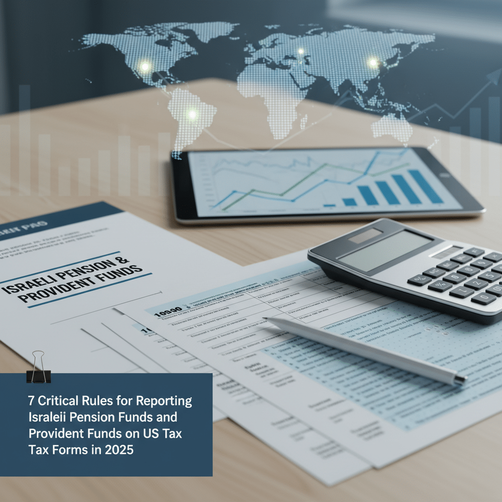 7 Critical Rules for Reporting Israeli Pension Funds and Provident Funds on US Tax Forms in 2025