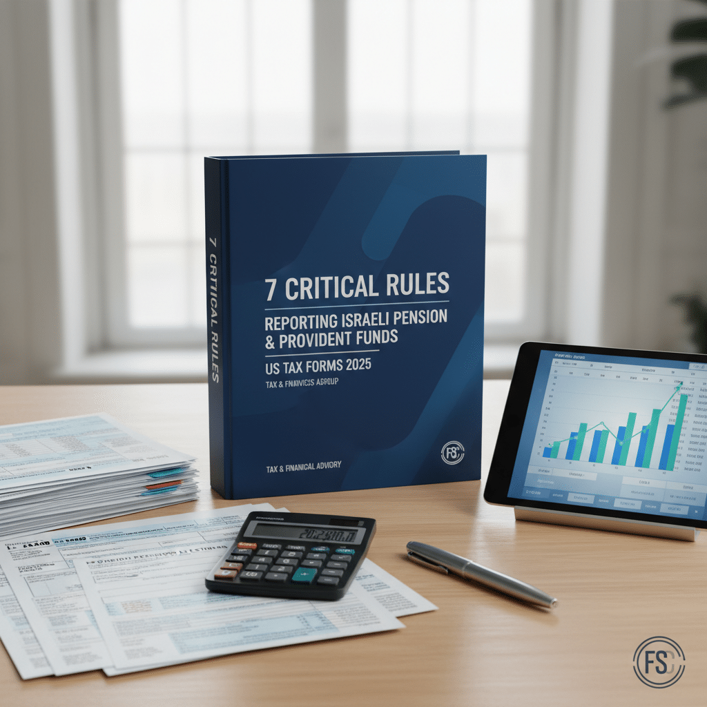 7 Critical Rules for Reporting Israeli Pension Funds and Provident Funds on US Tax Forms 2025