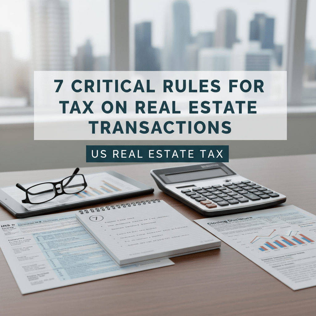 7 Critical Rules for Tax on Real Estate Transactions