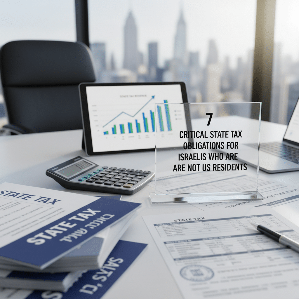 7 Critical State Tax Obligations for Israelis Who Are Not US Residents