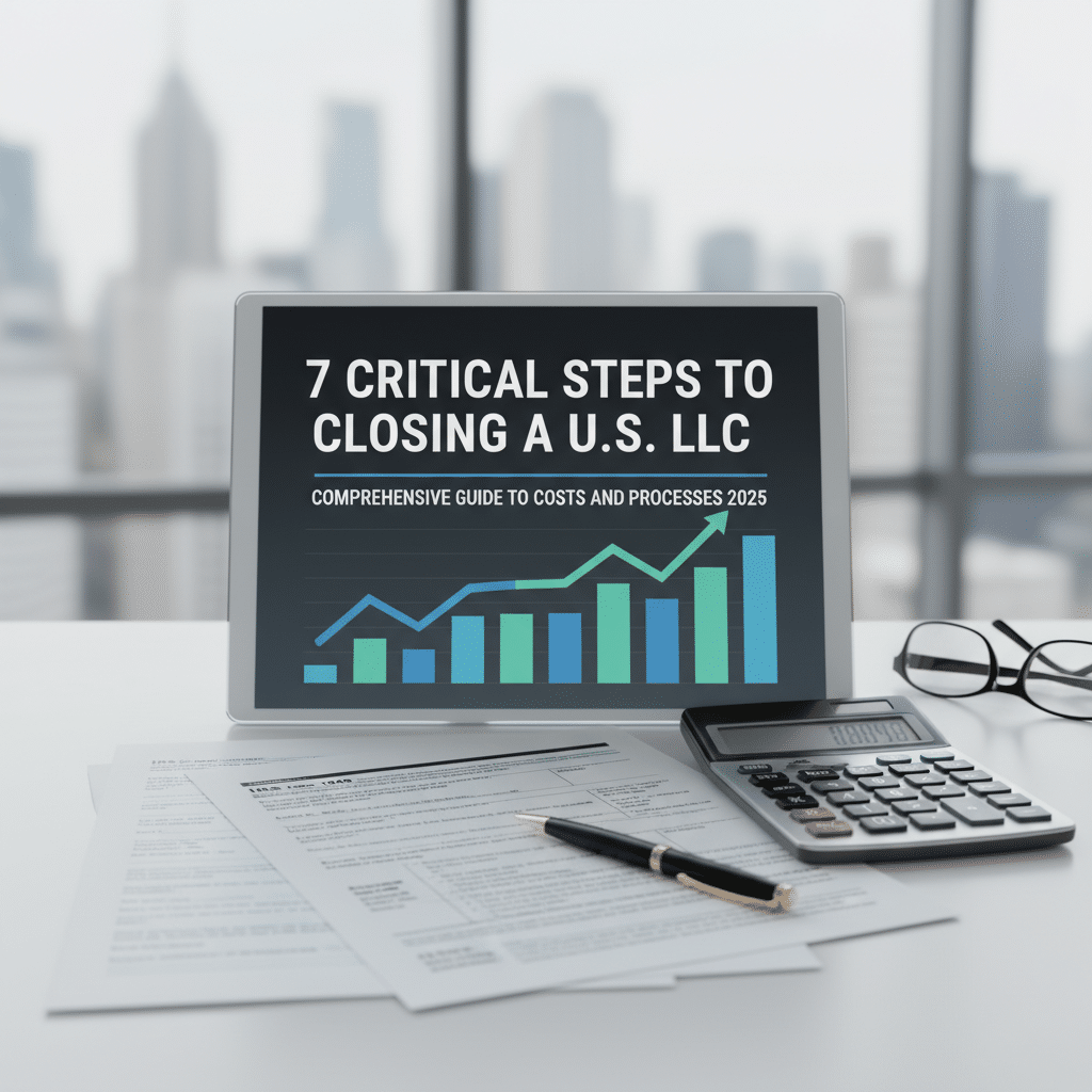 7 Critical Steps to Closing a U.S. LLC: Comprehensive Guide to Costs and Processes 2025