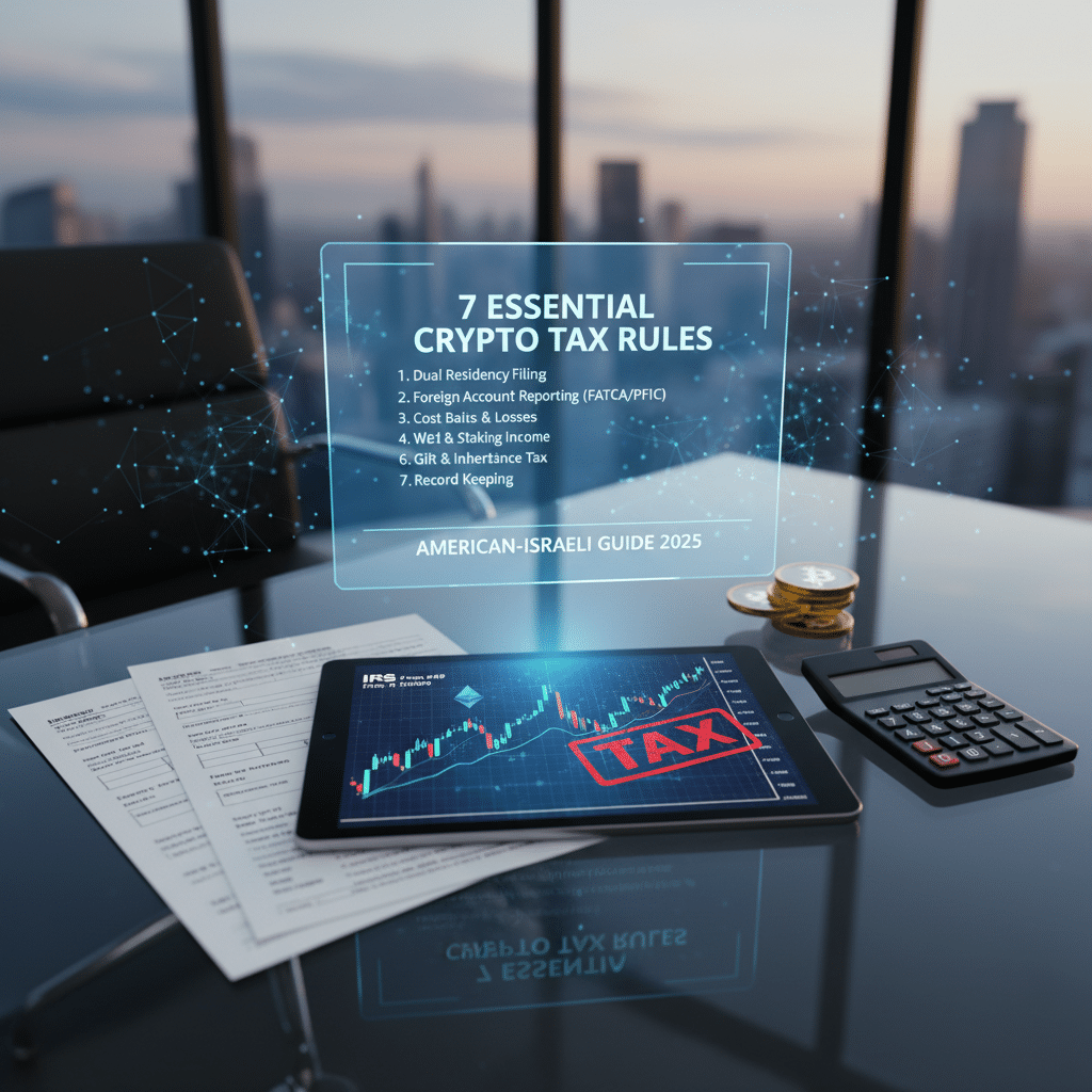 7 Essential Crypto Tax Rules Every American-Israeli Must Know in 2025