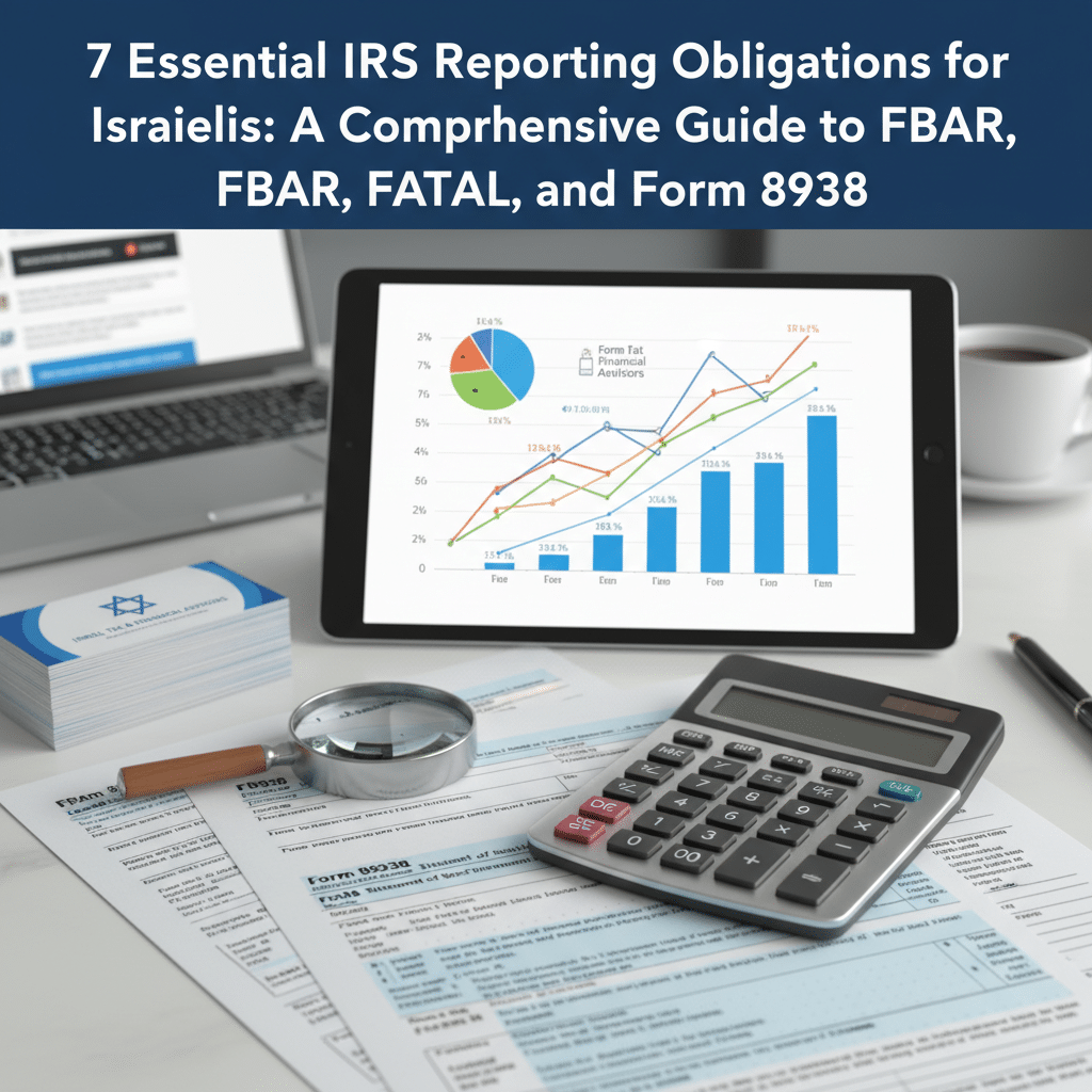 7 Essential IRS Reporting Obligations for Israelis: A Comprehensive Guide to FBAR, FATCA, and Form 8938