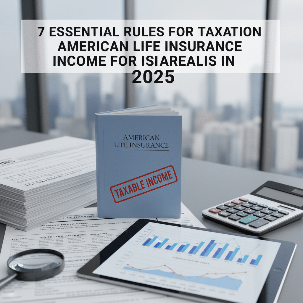7 Essential Rules for Taxation of American Life Insurance Income for Israelis in 2025