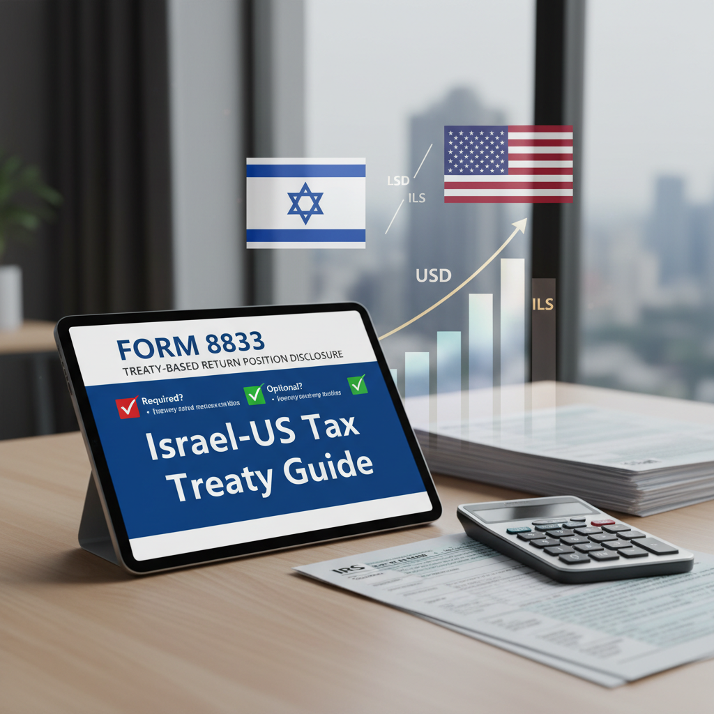 When Is Form 8833 Required and When Is It Optional? Israel-US Tax Treaty Guide