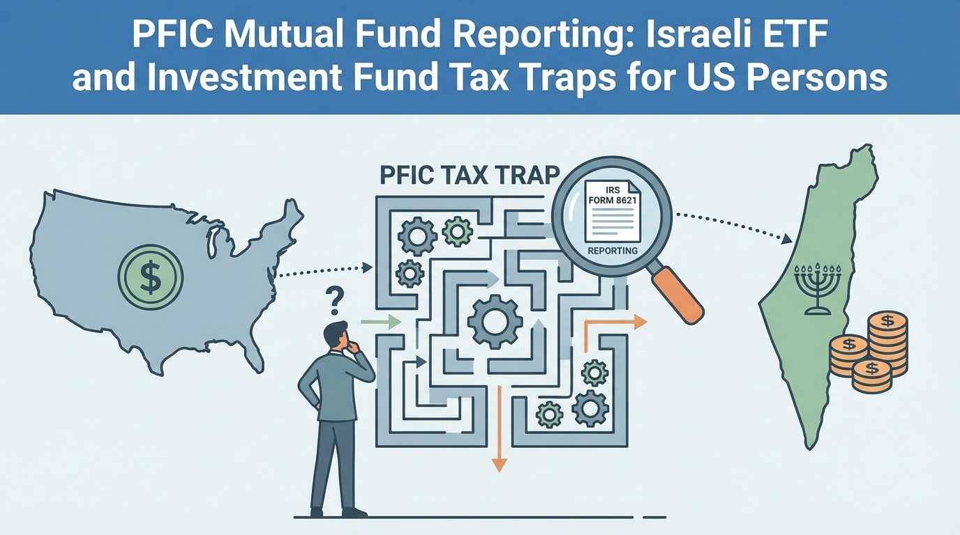 PFIC Mutual Fund Reporting: Israeli ETF Tax Traps for US Persons